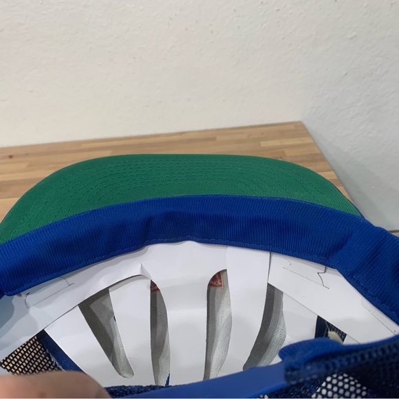 Vintage MLB Baseball Twins Enterprise Hats Texas Rangers Mesh Back Hat Snap Back - Picture 6 of 9